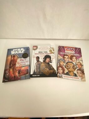 Star Wars Bundle Set of three Books  Forces of Destiny The Last Jedi Hardback